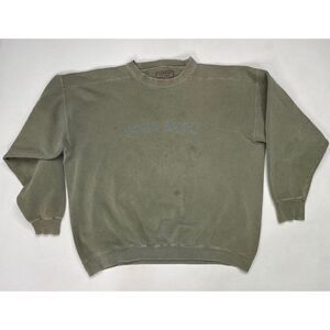 VINTAGE South Beach Miami Florida Crewneck Sweatshirt Men XL Green USA 90s